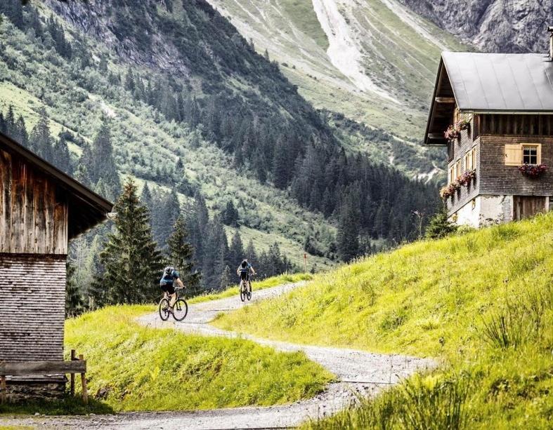Alpenstolz Damuels Haus 4 - Stilvoll Urlauben In Den Bergen Apartment ภายนอก รูปภาพ